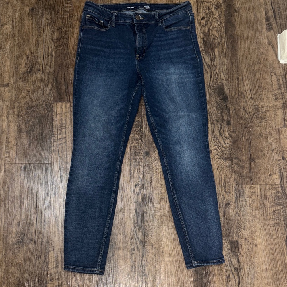 Old Navy Women's Dark Wash Skinny Jeans